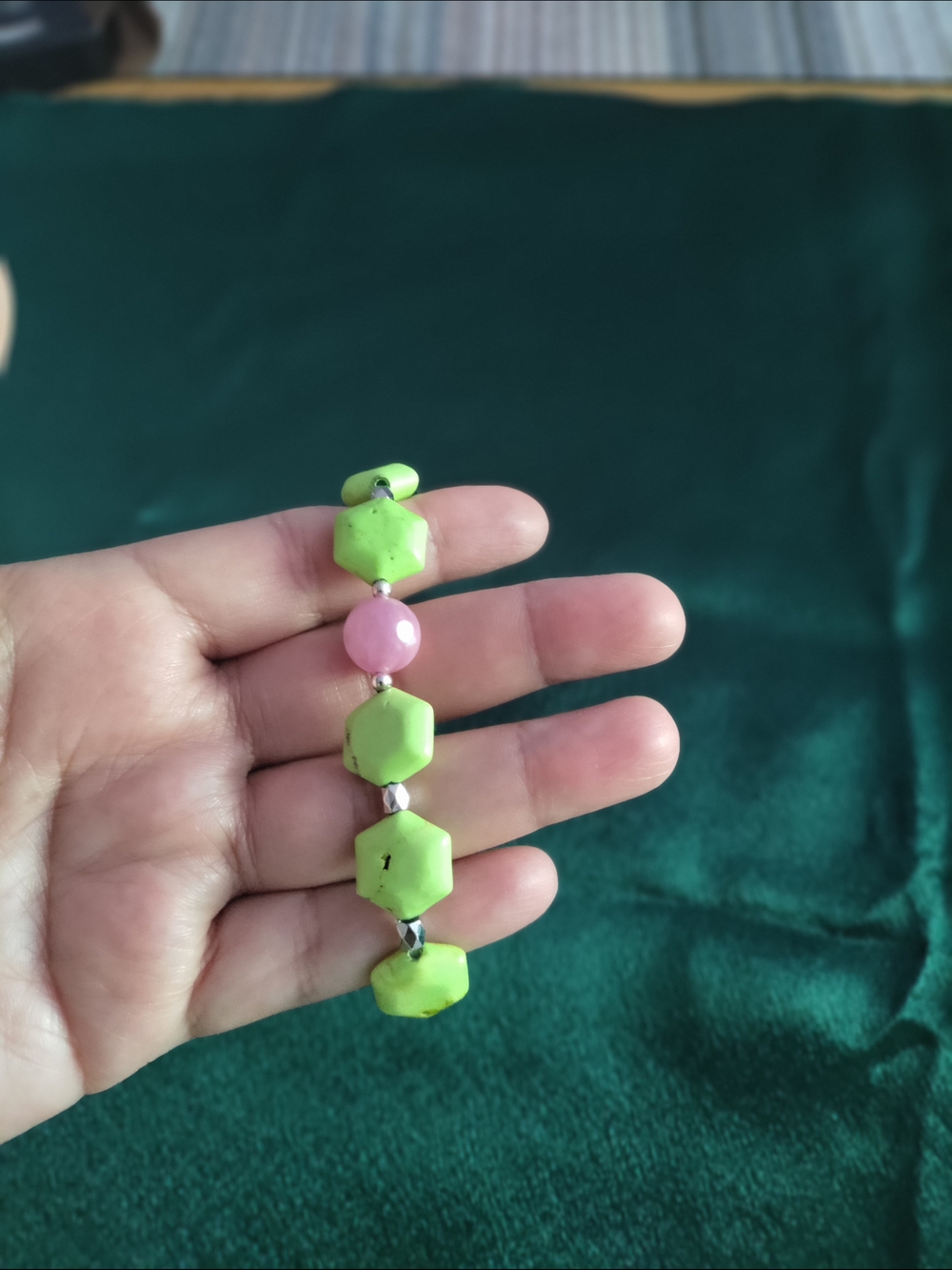 Chalk Turquoise Bracelet.💚